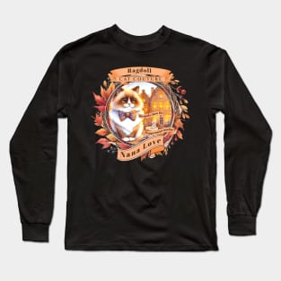 Cat Couture Bespoke Vicuña Kawaii Nana Love 27R Long Sleeve T-Shirt